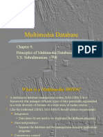 Multimedia Database: Chapter 9, Principles of Multimedia Database Systems. V.S. Subrahmanian, 1998