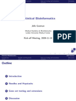Slides - Statistical Bioinformatics