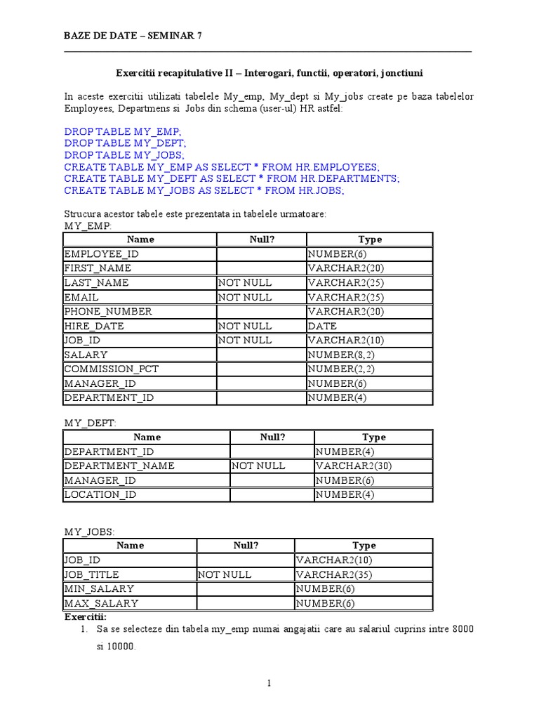 Exemple de Jonctiuni în SQL | PDF | Data Management | Information Retrieval