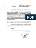 ESCRITO APROBACION DE PERICIA