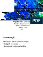 Geoprocessamento para Arquitetura e Urbanismo