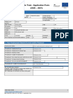 Go Train - Application Form (2020 - 2021) : Your Personal Details