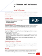 Session 10-Disease and its impact on humans