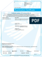 Certificate Number: 2777/11634-01/E01-01: SG-40 S-T8 To SG-40 S-T12