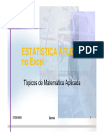 Slides e Statistic A A Plica Da Berto Lo