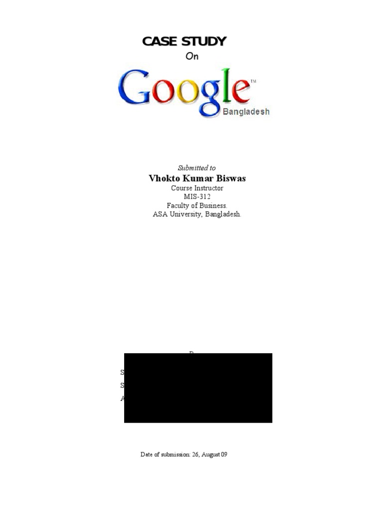 Google Case PDF Initial Public Offering Online Advertising