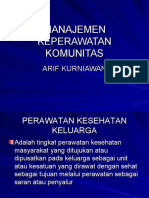 Manajemen Kesehatan Komunitas