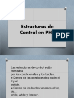 Estructuras Control PHP
