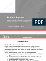 Graduate Student Orientation - Student Support - OSA