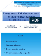 Energy-Aware VM Placement Based On Intra-Balanced Resource Allocation in Datacenters