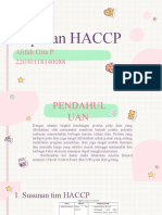 PPT laporan HACCP