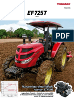 Ficha Tractor Yanmar EF725