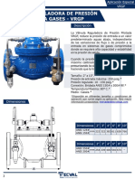 Válvula Reguladora de Presión Pilotada para Gases - VRGP