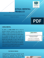 Diapositivas Carga Mental en El Trabajo