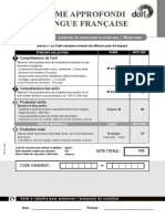 Exemple 3 Sujet Dalf c1 Document Candidat Comprehension Ecrite Orale