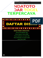 Hondatoto Bandar Togel Terpercaya