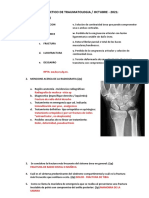 Examen Practico de Traumatologia Resolucion