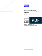 Directives ISO CEI Partie 2 R Gles de Structure Et de R Daction Des Normes Internationales 2004 5 Me Dition Format PDF
