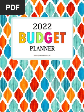 2022 Budget Binder Printable by Shining Mom