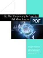 Gestión exitosa de Ferguson en el Manchester United