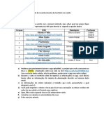 Orientação Final para Reconhecimento