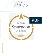 Biblia de Estudio Spurgeon - PENTATEUCO ESPAÑOL