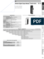 NX-DY1/DY2 Network Instrumentation Module Digital Output Module