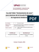 Taller de Avistamientos