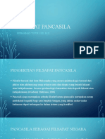 Filsafat Pancasila dan nilai pancasila