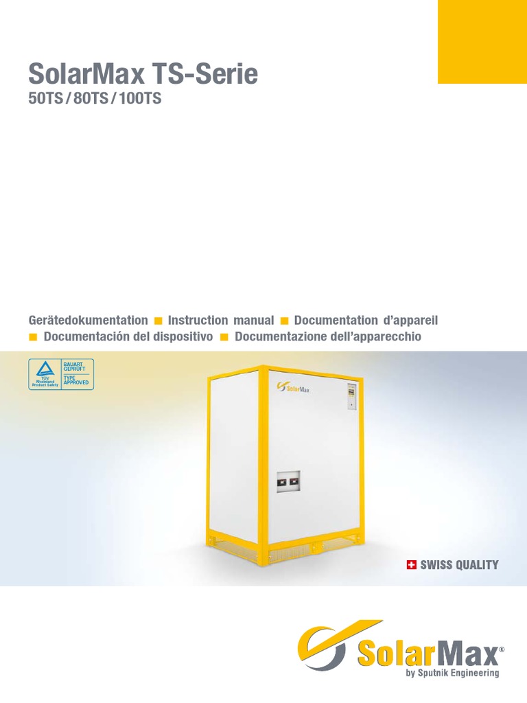Solar Max Manuale | PDF
