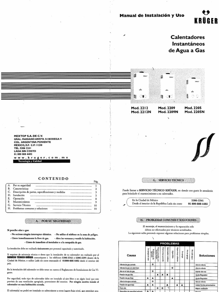 Manual de Instalacion y Uso Serie 22 | PDF