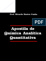 Apostila completa de Química Analítica