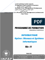 INF 0706P -Réseaux Et Système Informatique V