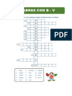 USO DE LA B y V FICHA LISTA PARA IMPRIMIR | PDF