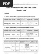 7-Huawei ICT Competition 2021-2022 Exam Outline - Network Track