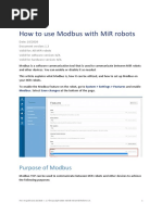 How To Use Modbus With Mir Robots