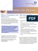 What Is Domiciliary Care Allowance? Who May Qualify?