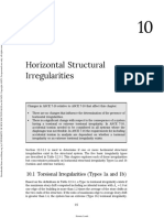Horizontal Structural Irregularities: 10.1 Torsional Irregularities (Types 1a and 1b)