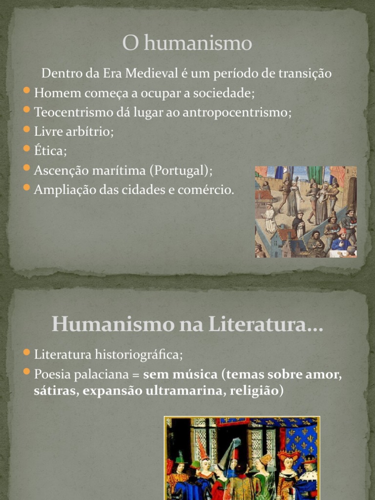 Humanismo e Literatura na Era Medieval | PDF