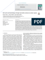 Life-Cycle Cost Based Design of Bridge Lead-Rubber Isolators in Seismic Regions