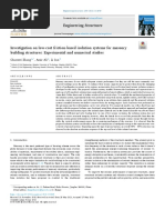 Investigation On Low-Cost Friction-Based Isolation Systems For Masonry Building Structures-Experimental and Numerical Studies