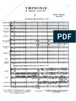 Dukas - Symphony in C (Orch. Score)