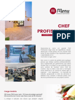 2022 - Chef Profissional - Menu Escola de Gastronomia