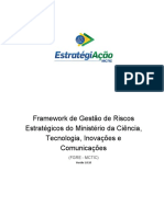 Framework Gestao Riscos Estrategicos MCTIC