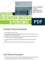 Manajemen upaya kesehatan masyarakat