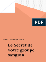 Le Secret de Votre Groupe Sanguin PDF