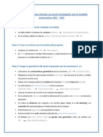 Procedimientos para Simular Un Canal Rectangular Con HEC - RAS