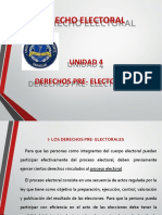 Derecho Electoral - Unid. 4