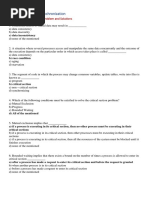 Chapter 5: Process Synchronization: 1. The Critical Section (CS) Problem and Solutions