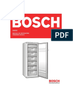 Manual de Instruções Freezers Bosch GSD32